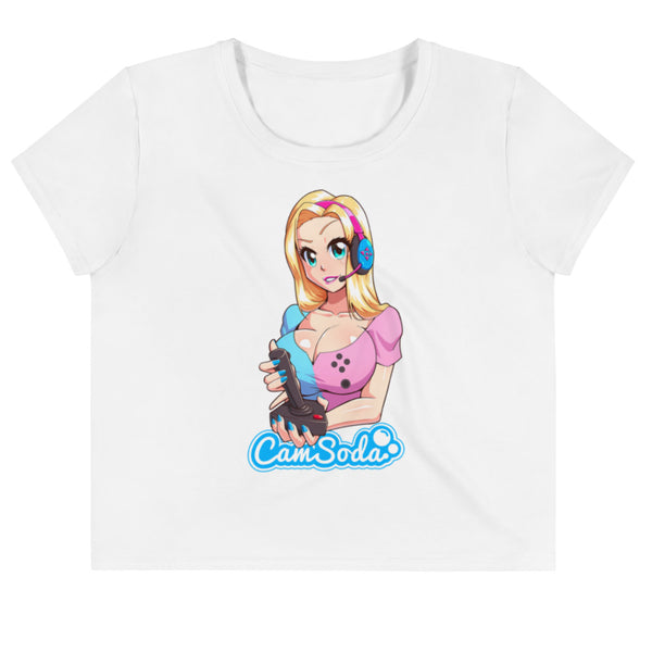 Camsoda Anime Gamer Girl Crop Top