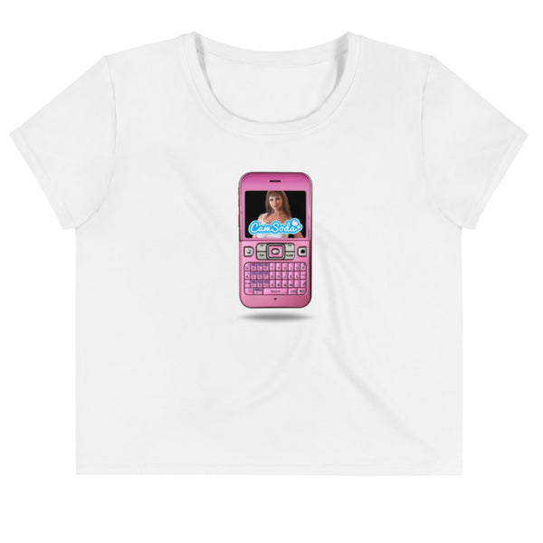 Camsoda Pink Phone Croptop