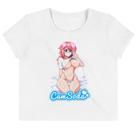 Camsoda Anime Girl Print Crop Tee