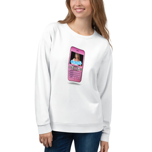 Camsoda Pink Phone Sweatshirt
